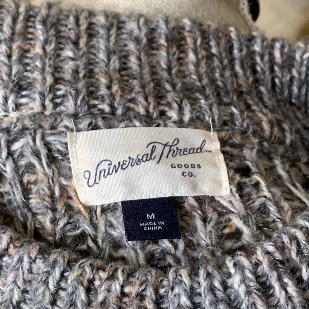 Universal Thread ~ Chunky Knit Sweater Medium - image 6